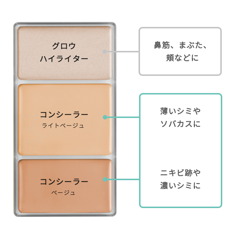 キスミー ベースアンドシー マルチクリエイティブコンシーラー