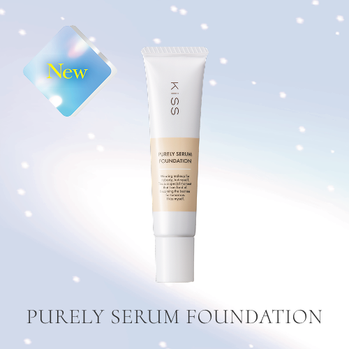 キス　塗る透明感*白玉ファンデが新登場